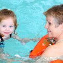 Swimming with Grammy